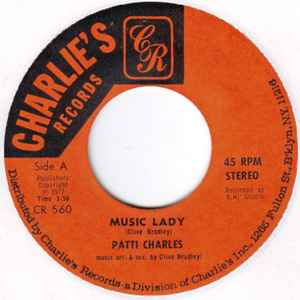 Patti Charles - Music Lady / Baby I Love Your Way album cover