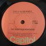 Cover of Give It To The People, 1974, Vinyl