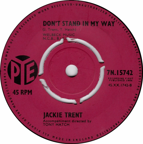 ladda ner album Jackie Trent - How Soon Theme From The Richard Boone Show