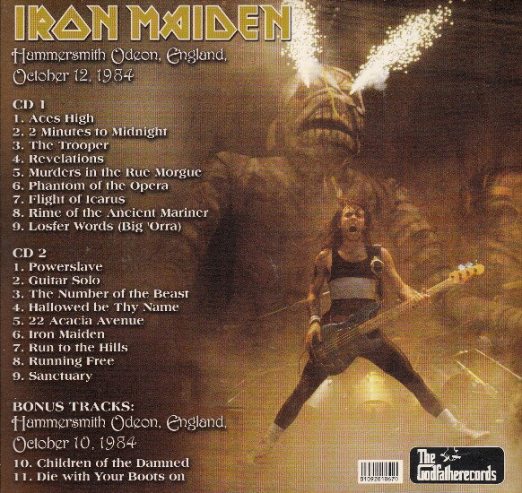 ladda ner album Iron Maiden - Resurrection At Hammersmith