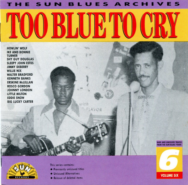 Various – Too Blue To Cry (CD)