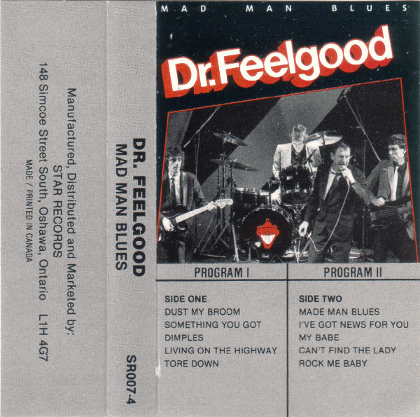 希少］Dr.Feelgood MAD MAN BLUES LPレコード パブ - 洋楽