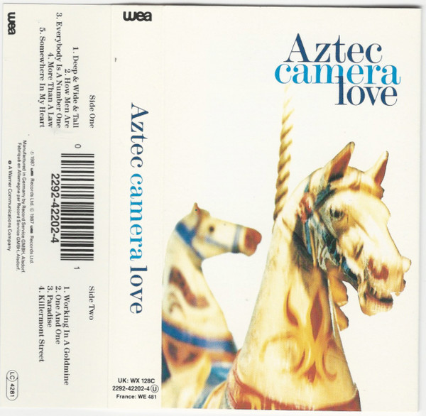 LP Aztec Camera Love P13572PROMO WEA プロモ /00260 - レコード