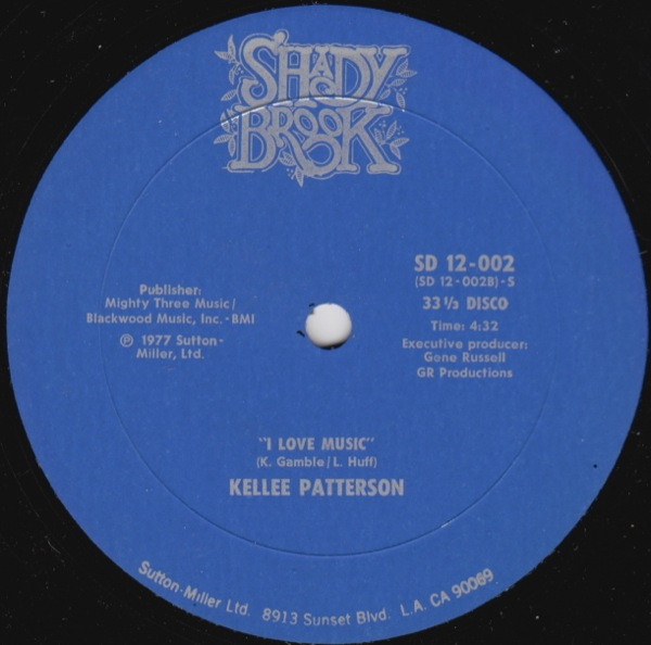 Kellee Patterson – Turn On The Lights / I Love Music (1977, Vinyl