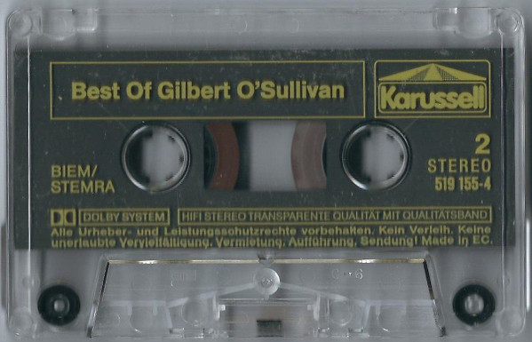 télécharger l'album Gilbert O'Sullivan - Best Of Gilbert OSullivan