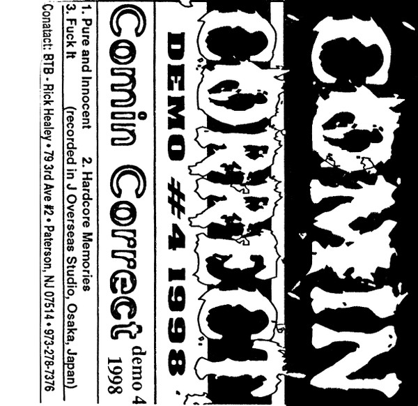 Comin' Correct - Demo #4 1998 | Releases | Discogs