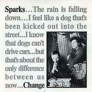 Sparks - Change | London Records (LONX 69) - main