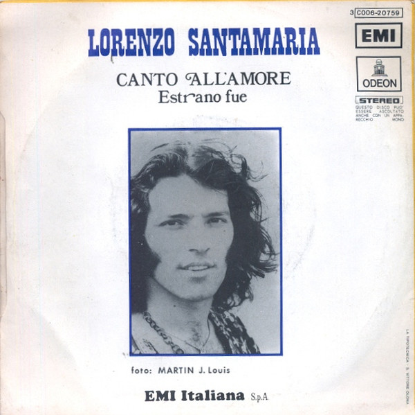 Album herunterladen Lorenzo Santamaria - Canto AllAmore