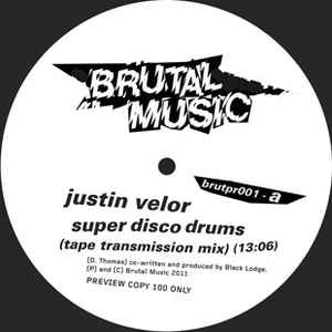 Justin Velor - Super Disco Drums album cover