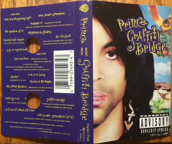 Prince – Graffiti Bridge (1990, SR, Cassette) - Discogs