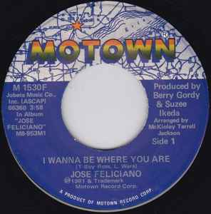 José Feliciano - I Wanna Be Where You Are album cover