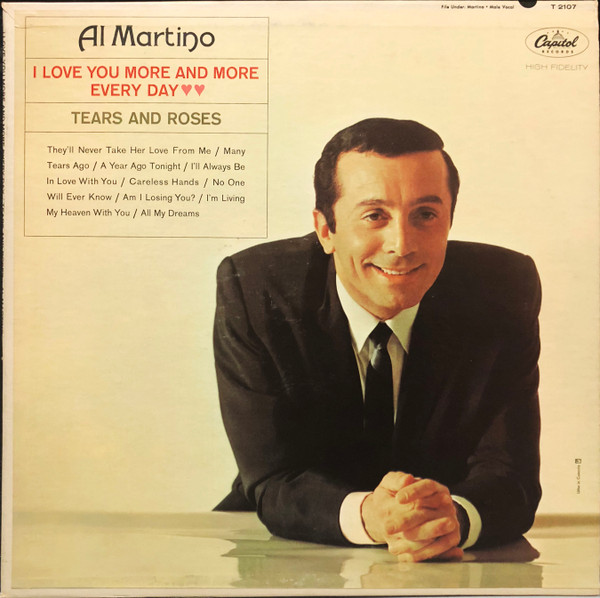 Al Martino – I Love You More And More Every Day (1964, Vinyl