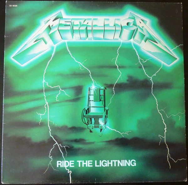 METALLLCA / RIDE THE LIGHTNING 日本盤レコード-