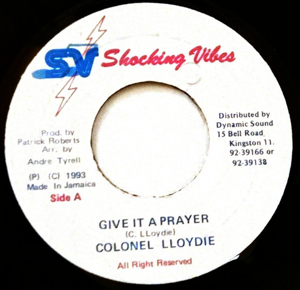 télécharger l'album Colonel Lloydie - Give It A Prayer