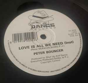 Peter Bouncer - Love Is All We Need album cover