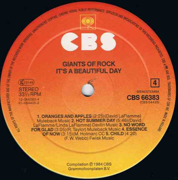 last ned album Dr Hook & The Medicine Show It's A Beautiful Day The Byrds - Giants Of Rock
