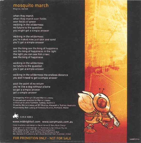 baixar álbum Midnight Oil - Mosquito March