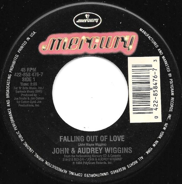télécharger l'album John & Audrey Wiggins - Falling Out Of Love