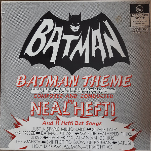 Neal Hefti - Batman Theme And 11 Hefti Bat Songs | Releases | Discogs