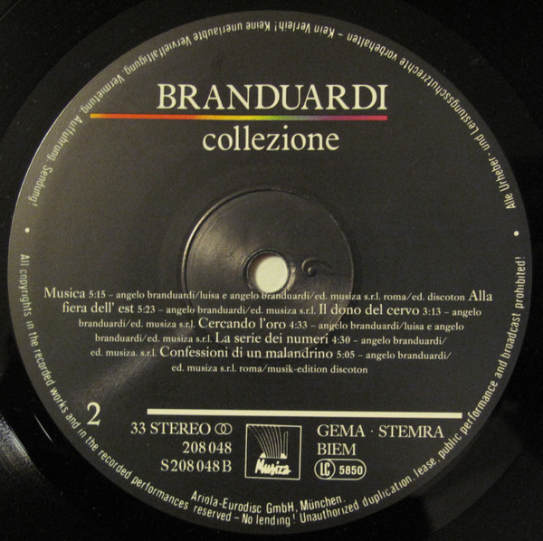 Branduardi - Collezione | Musiza (208 048-630) - 4