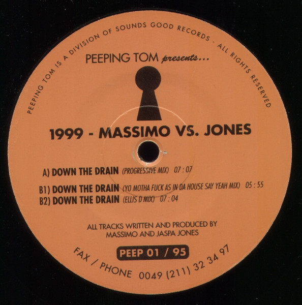baixar álbum Massimo vs Jones - Down The Drain