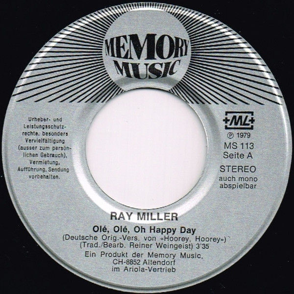 baixar álbum Ray Miller - Olé Olé Oh Happy Day