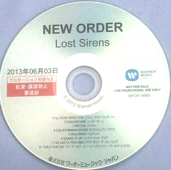 NewOrder - Lost Sirens | Releases | Discogs