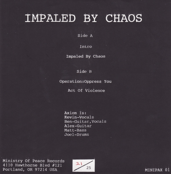 descargar álbum Axiom - Impaled By Chaos