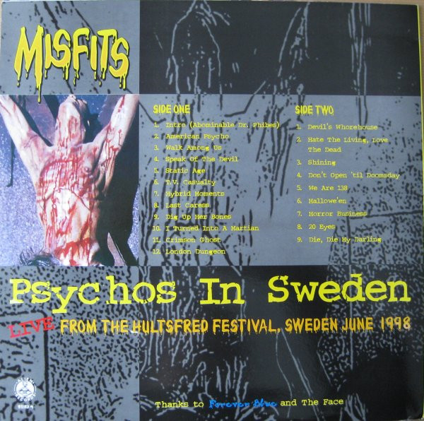 descargar álbum Misfits - Psychos In Sweden