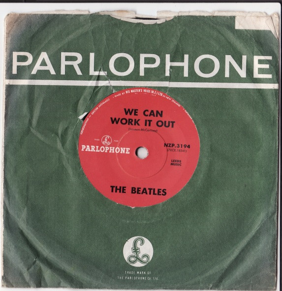 The Beatles – We Can Work It Out / Day Tripper (1965, Vinyl) - Discogs