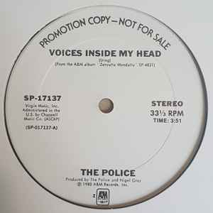 The Police - Voices Inside My Head album cover