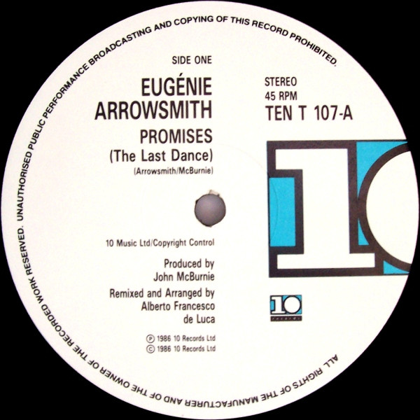 ladda ner album Eugénie Arrowsmith - Promises The Last Dance