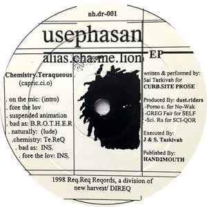 Usephasan - Chemistry Teraqueous album cover