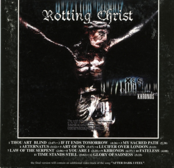 ROTTING CHRIST † 1999 - 2016 † Xclvsive Opvses 'Moonlight' © 1999 Der  Perfekte Traum [EP] 'Phobia'..
