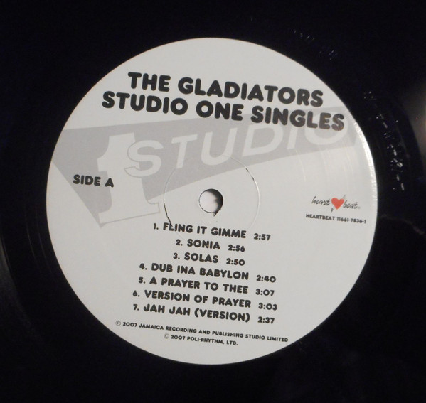 lataa albumi The Gladiators - Studio One Singles