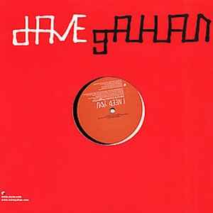 Dave Gahan - I Need You album cover