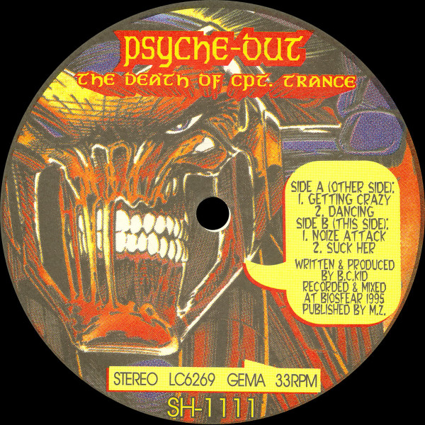 Album herunterladen PsycheOut - The Death Of Cpt Trance