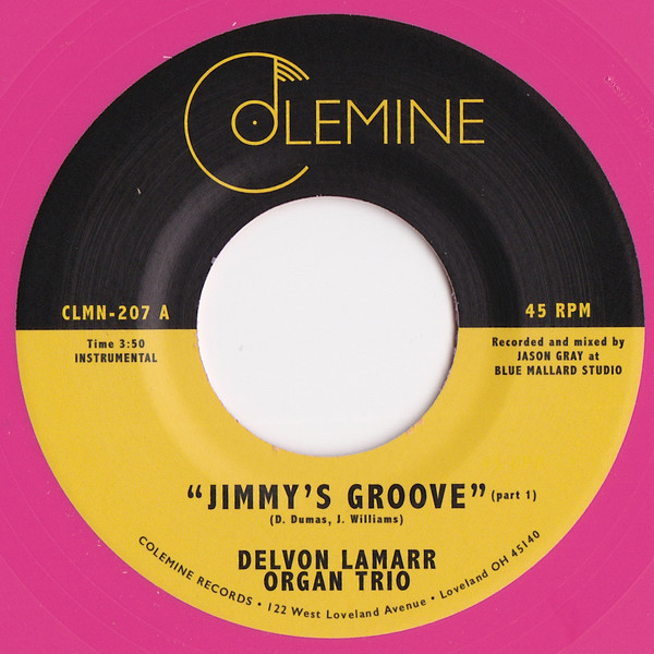 Delvon LaMarr Organ Trio – Jimmy's Groove (2021, Pink, Vinyl