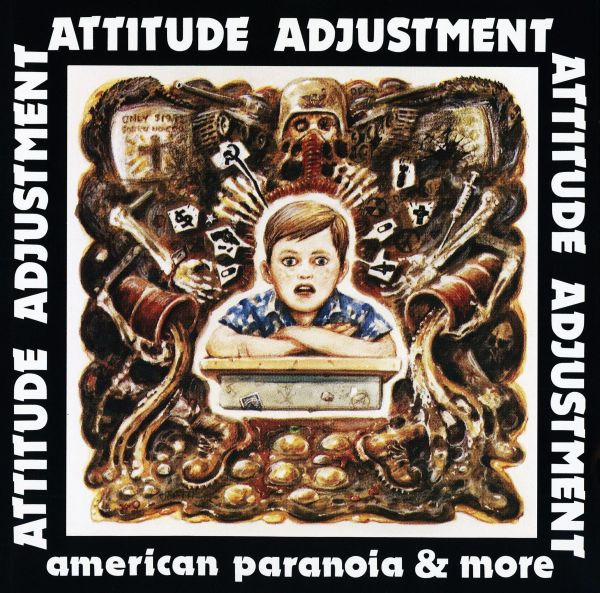 Attitude Adjustment – American Paranoia & More (2019, w/DVD, Vinyl 