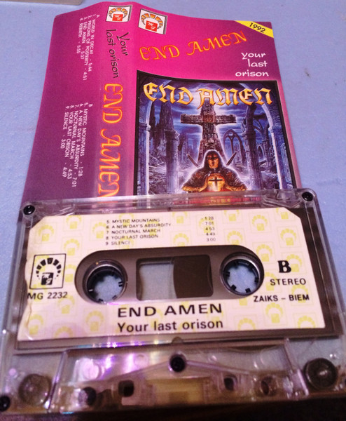 End Amen – Your Last Orison (1992, Blue transparent, Vinyl) - Discogs