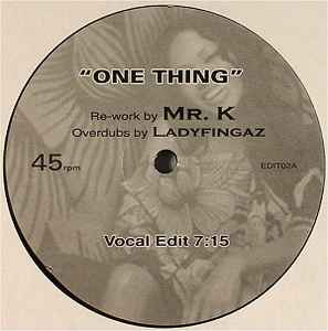 Amerie – One Thing (Re-worked By Mr. K) (2005, Vinyl) - Discogs