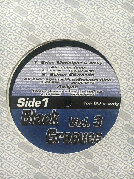 Black Grooves Vol. 3 (2003, Vinyl) - Discogs