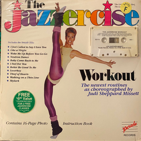 Judi Sheppard Missett – The Jazzercise Workout (Vinyl) - Discogs