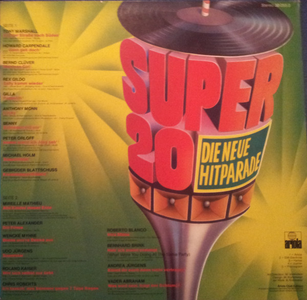last ned album Various - Super 20 Die Neue Hitparade