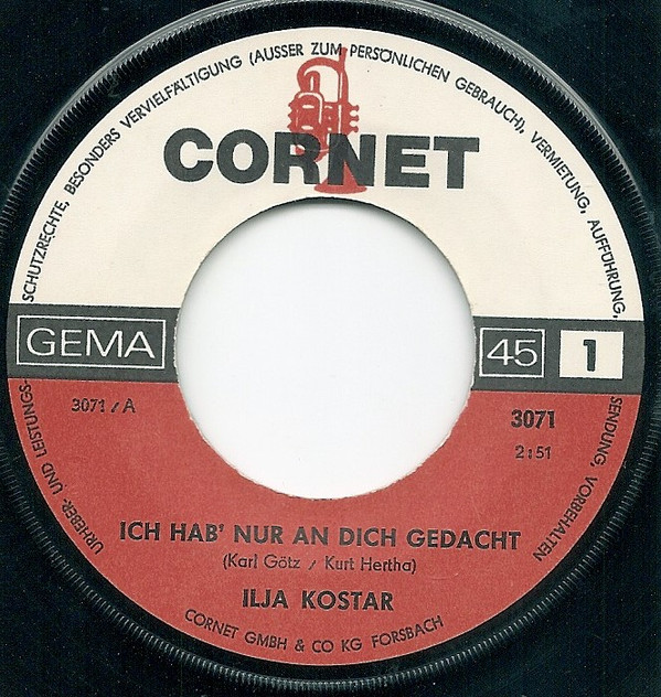 last ned album Ilja Kostar - Ich Hab Nur An Dich Gedacht Fang Die Liebe Nie Mit Lügen An