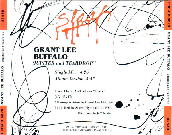 télécharger l'album Grant Lee Buffalo - Jupiter And Teardrop