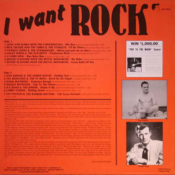 ladda ner album Various - I Want Rock