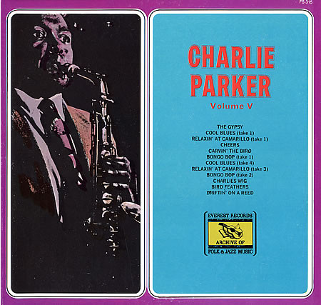 Charlie Parker – Charlie Parker (Volume V) (1982, Vinyl) - Discogs