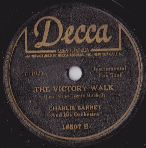 Album herunterladen Charlie Barnet And His Orchestra - Things Aint What They Used To Be The Victory Walk