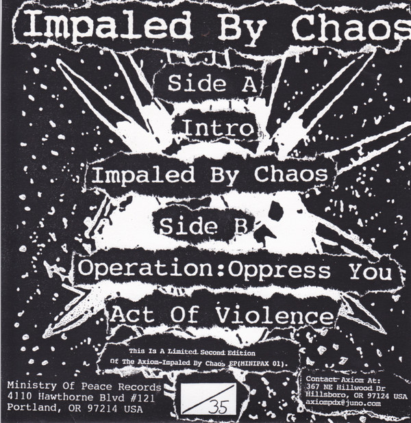 télécharger l'album Axiom - Impaled By Chaos